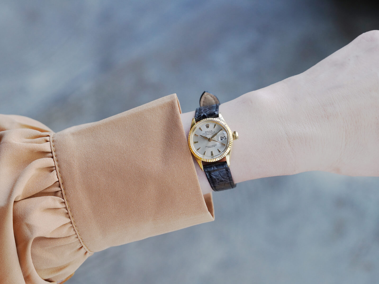 時計 HOLUNS OYSTER PERPETUAL DATEJUST ロレックス デイトジャスト - 時を超越したスタイル