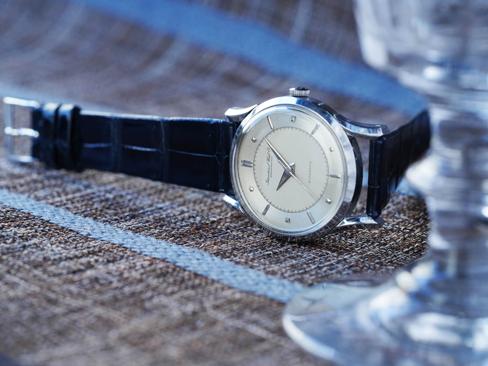 IWC/オールドインター/ボンベイケース/バレットドットツートン