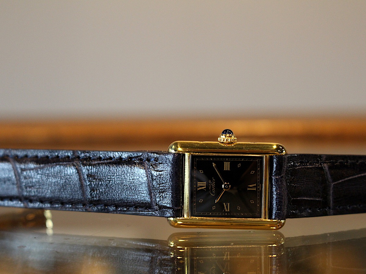 カ*ィ様 Cartier カルティエ マストタンク SM SV925 VERME 楽天市場】カルティエ 時計 レディース マストタンク