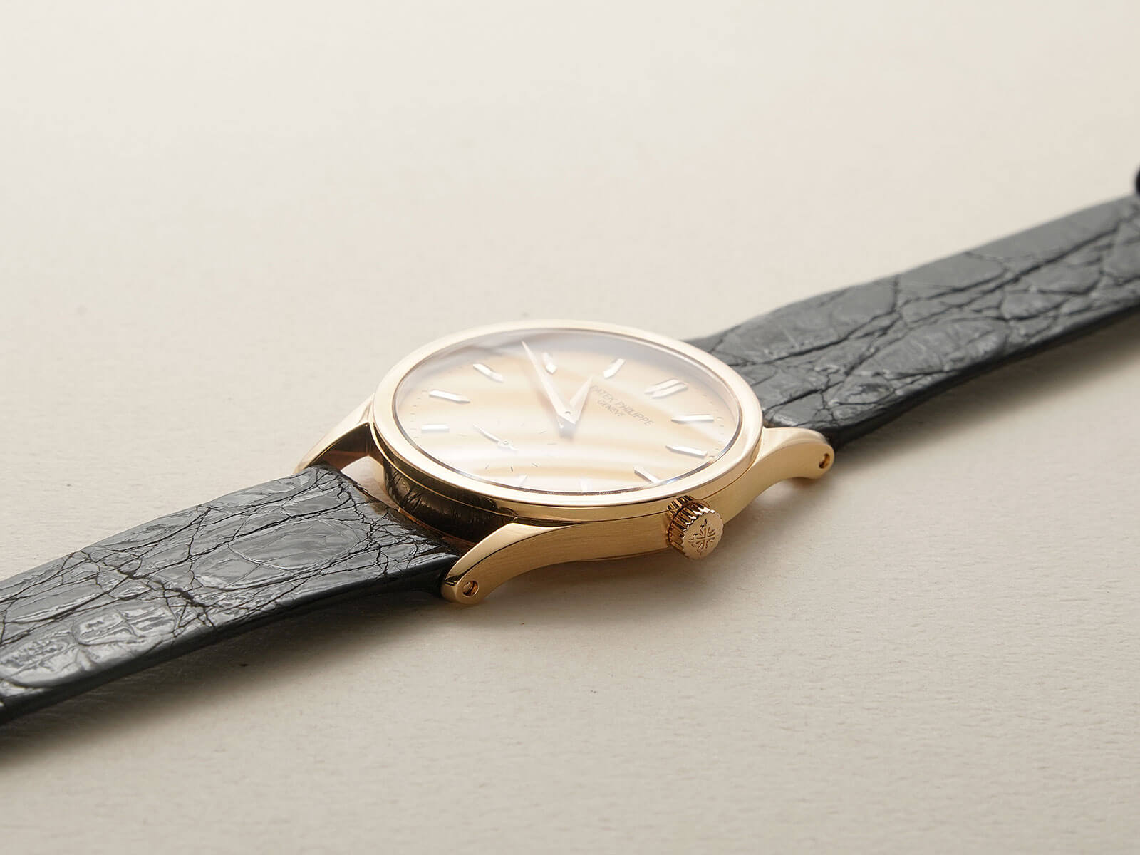 専用-PATEK PHILIPPE GENEVE 手巻き 金無垢 直径約50mm パテック・フィリップ ゴールデンエリプス 3848J 手巻き Cal.215