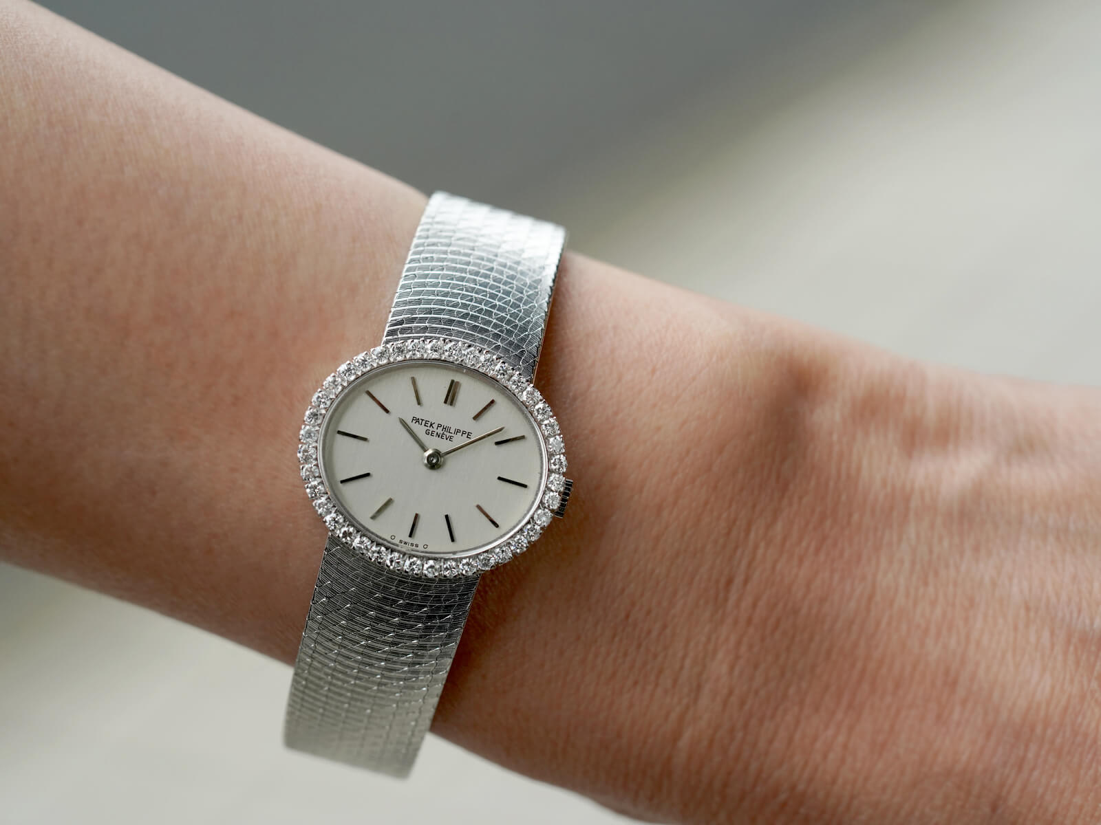 パテックフィリップ　ウォッチケース　ウォッチロール　新品 watchport-beige-with-watch.png