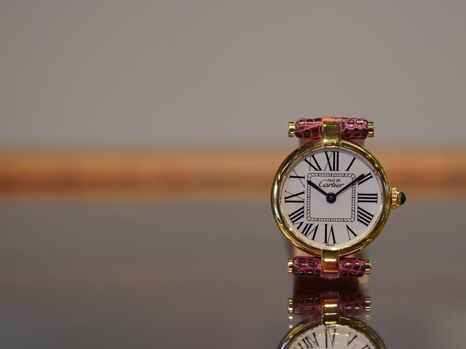 カルティエ マストヴァンドーム オパラン レザーベルト Cartierゴールド カルティエ / CARTIER その他 マスト ヴァンドーム VENDOME銀座