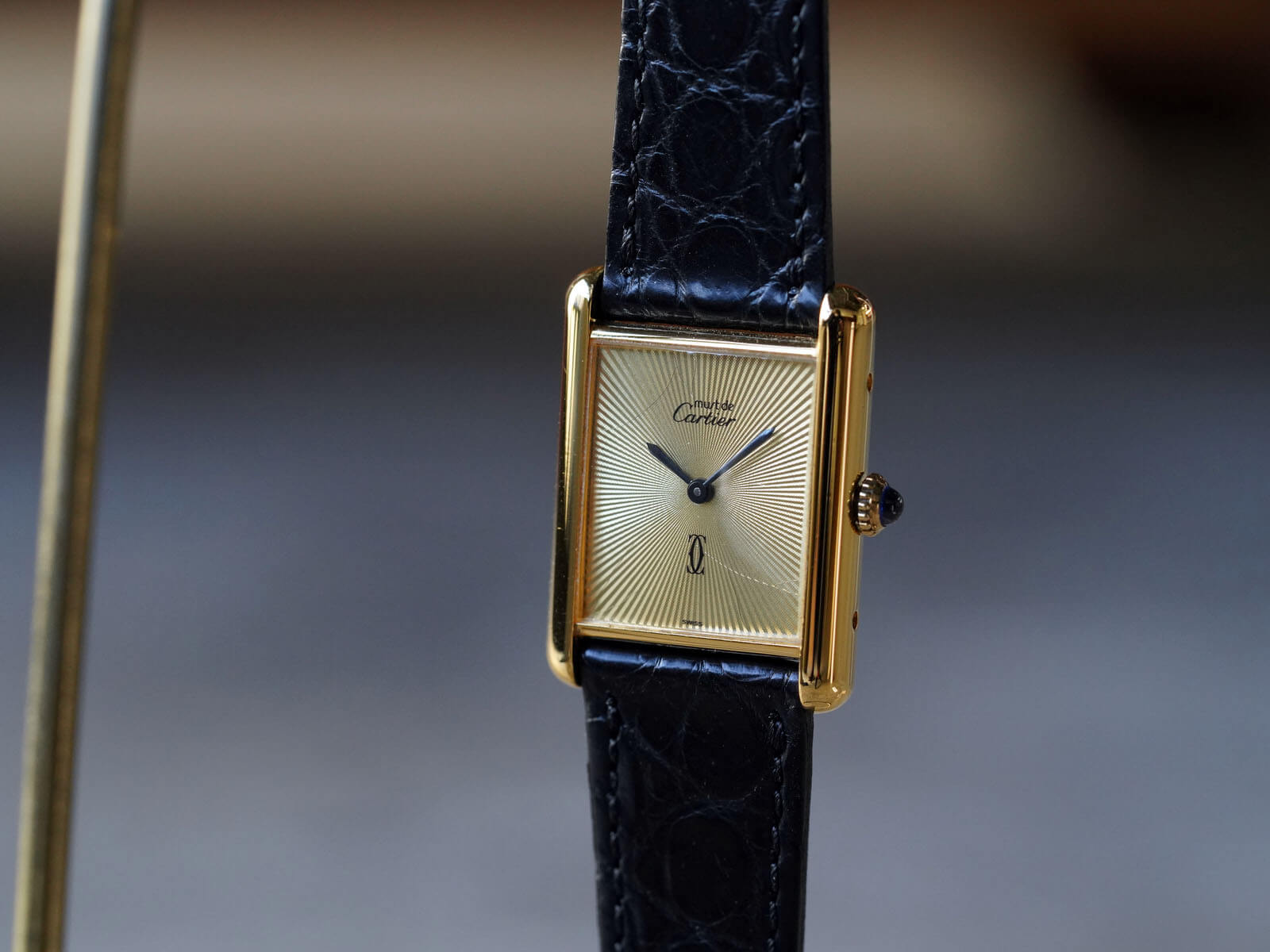 【新品未使用】カルティエ タンクマストCartier Tank Must マスト ドゥ カルティエ/マストタンクLM/ゴールドサンビーム