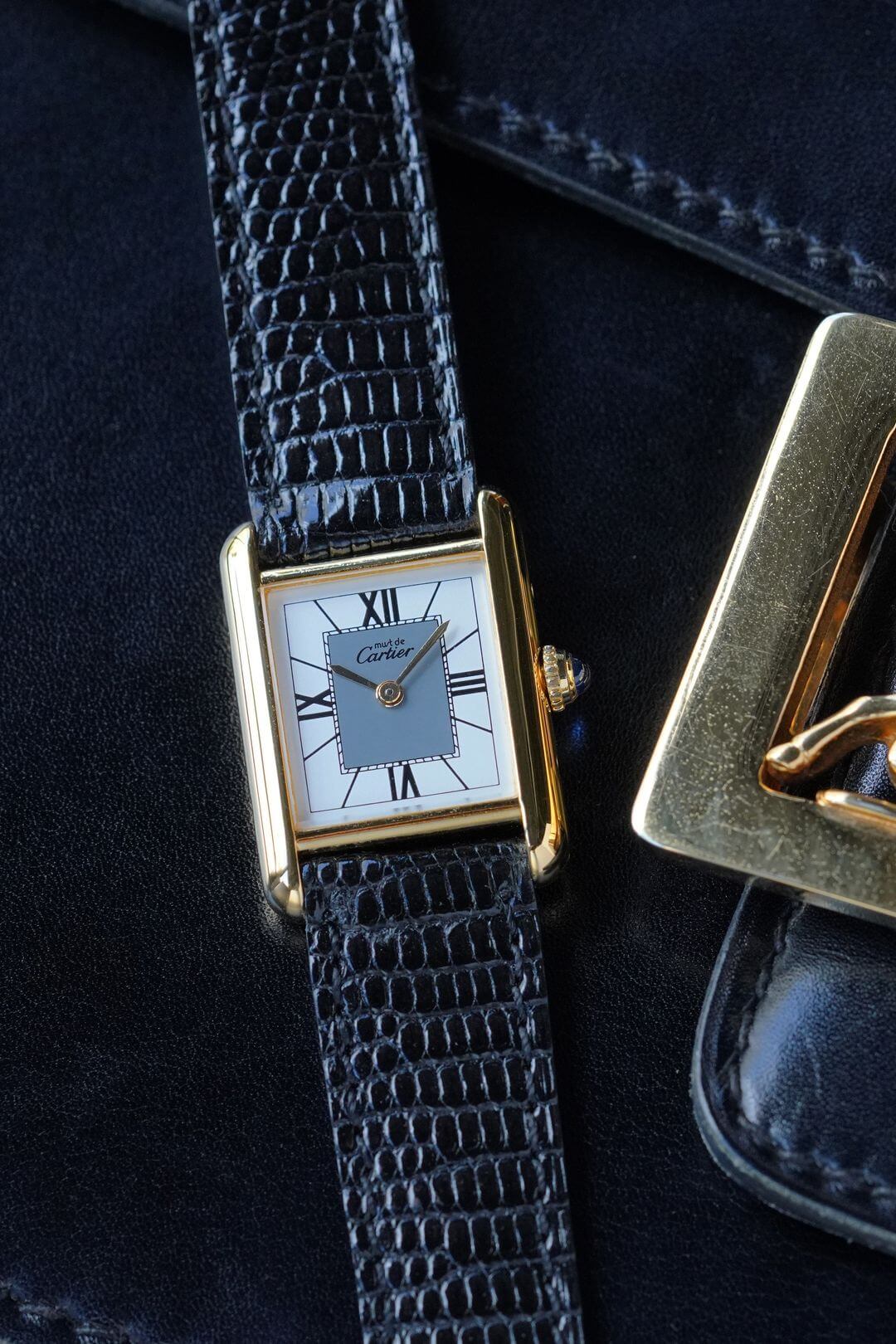 Cartier カルティエ 時計ヴェルメイユ マストタンク 中古)CARTIER カルティエ タンク マストタンク ヴェルメイユ