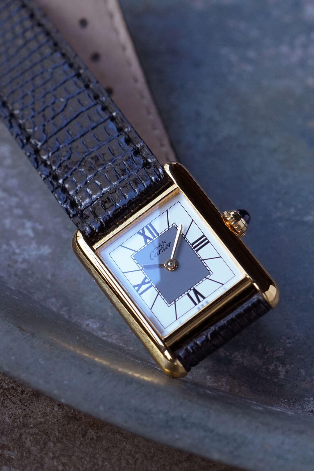 Cartier カルティエ 時計ヴェルメイユ マストタンク 中古)CARTIER カルティエ タンク マストタンク ヴェルメイユ