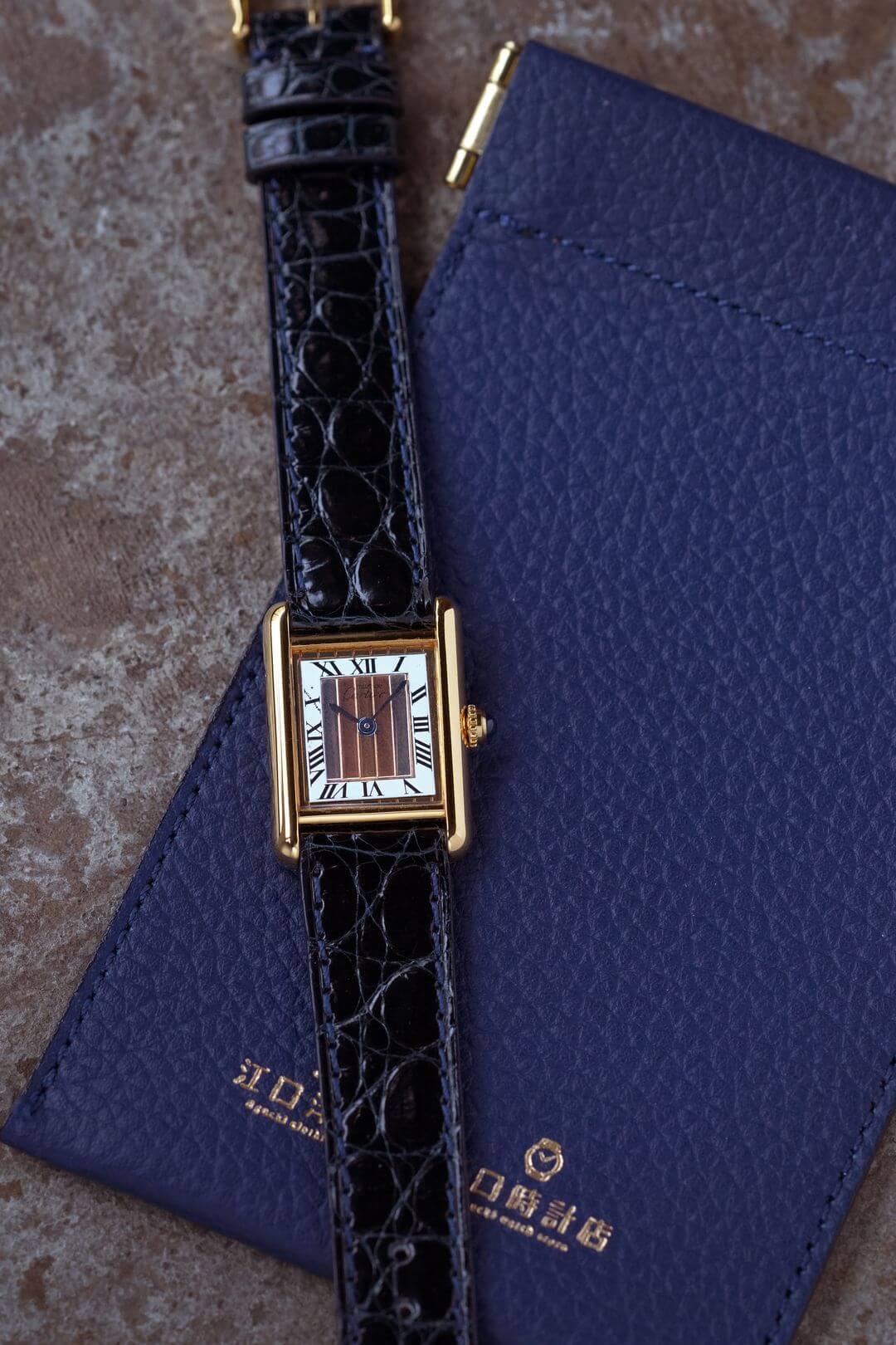 【美品】cartier カルティエ　タンクマスト　sm 腕時計 楽天市場】【国際保証書】 カルティエ マストタンク SM 【極美品
