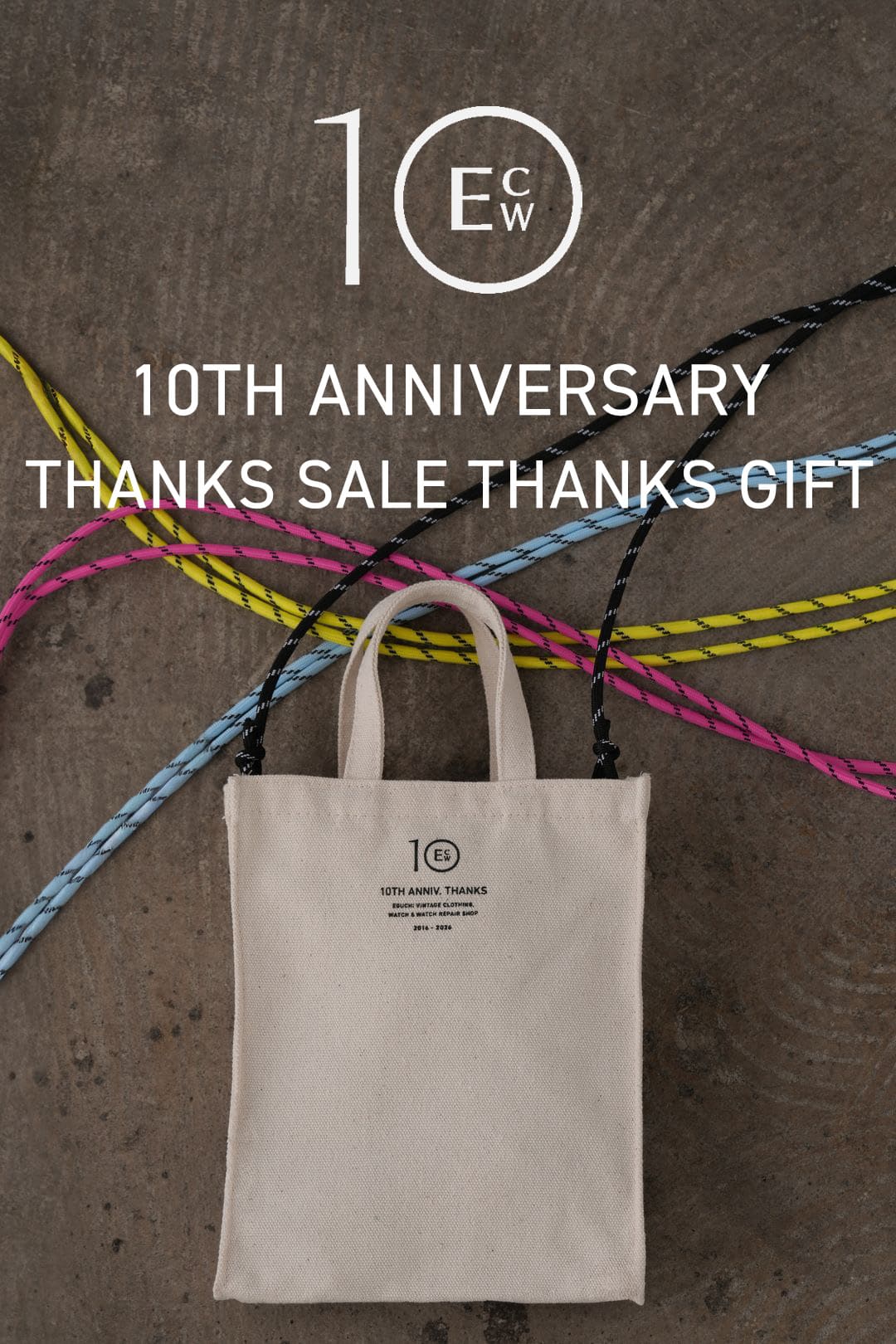THANKS SALE THANKS GIFT / 10TH ANNIVERSARY FAIR 2026.1.23(Fri)~2.23(Mon)