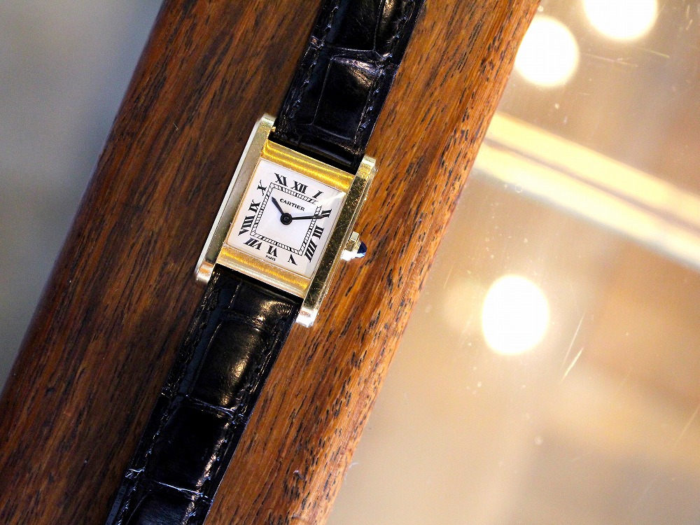 カルティエ タンクノーマルsm Paris 手巻き 70s Cartier Tanknormal Sm Cal78 1 江口洋品店 江口時計店 Eguchi Store Watch Repair Clothes