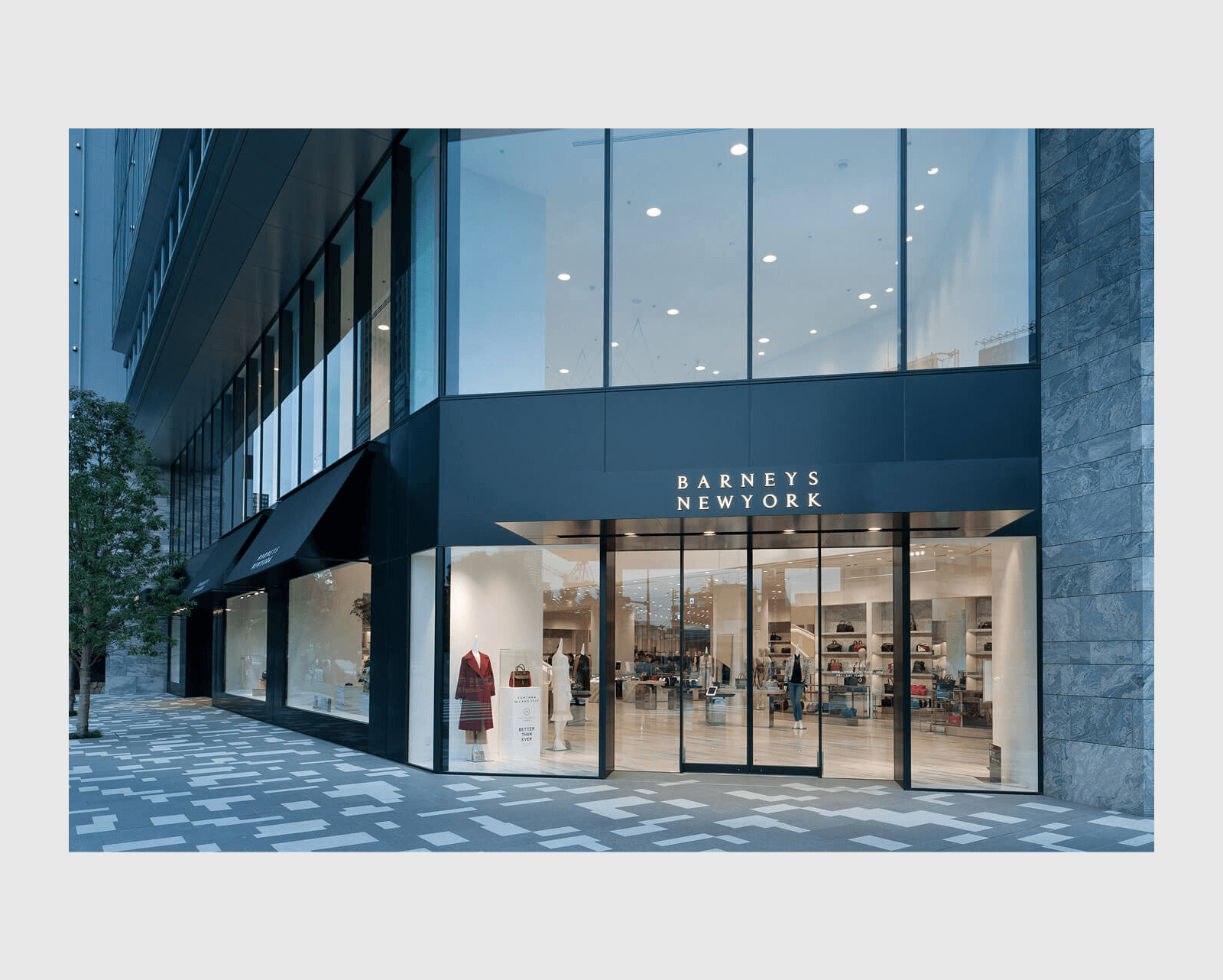 BARNEYS NEW YORK with EGUCHI TOKEI TEN 4/01-02 YOKOHAMA 4/08-09 ROPPONGI