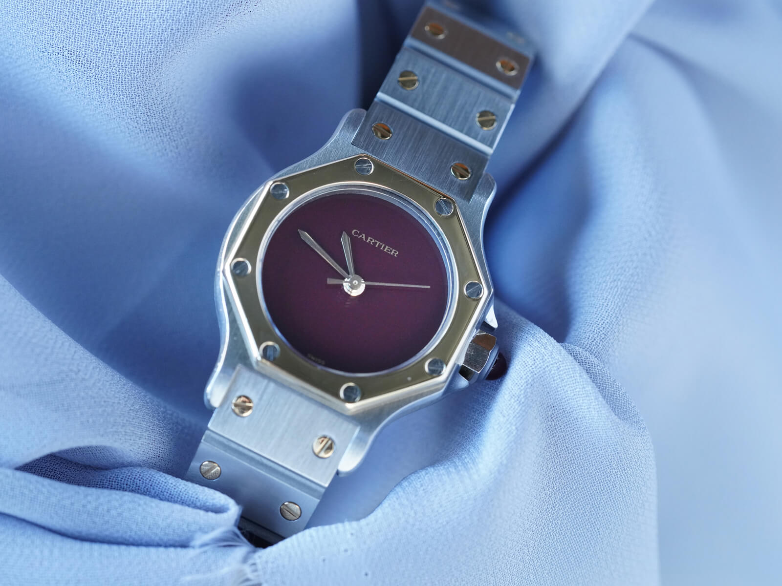 クリアランスサイト Cartier カルティエ サントス オクタゴン 腕時計