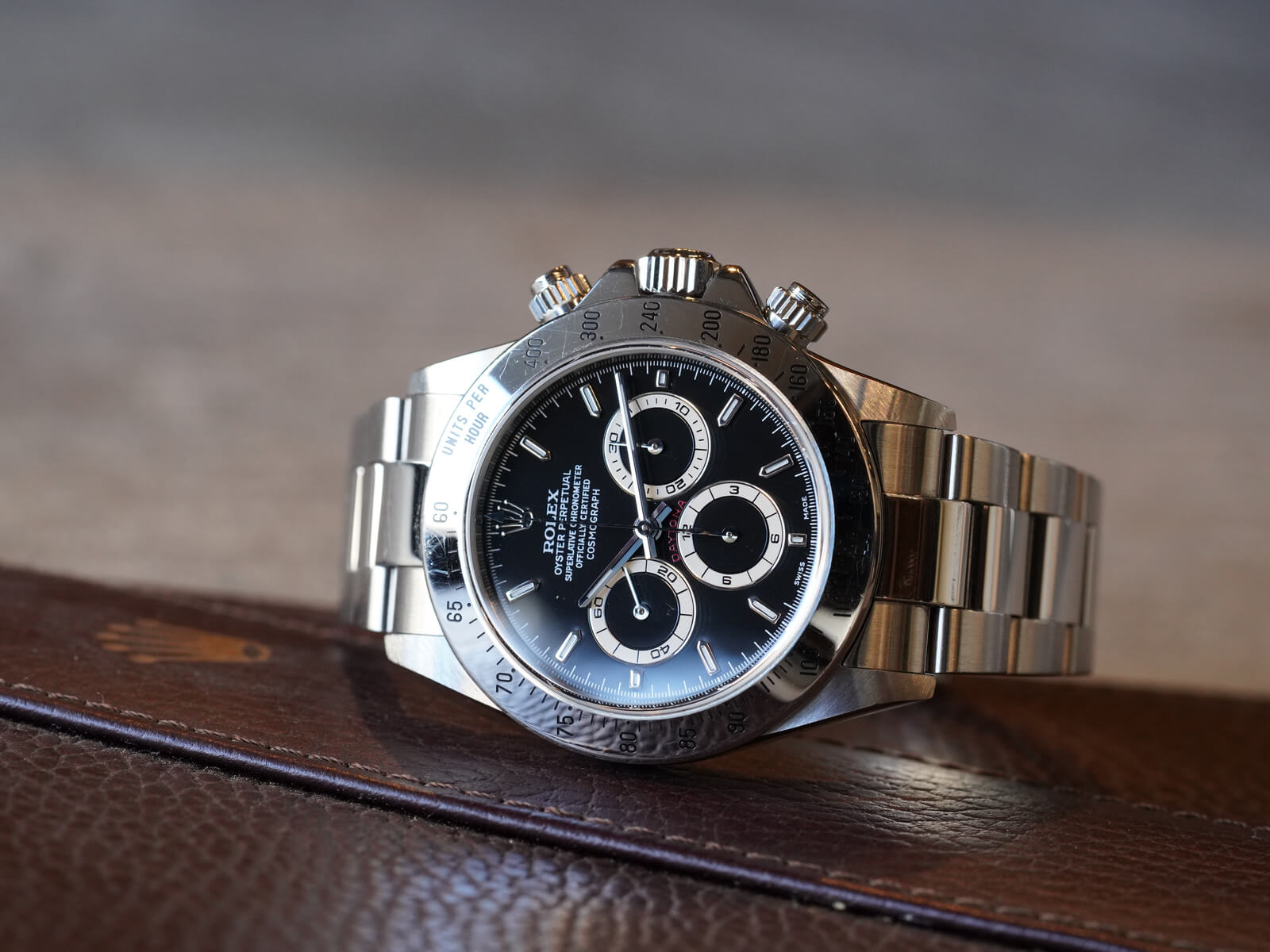 ロレックス デイトナ ブラックダイヤル Rolex Daytona Black Dial 江口洋品店 江口時計店 Eguchi Store Watch Repair Clothes