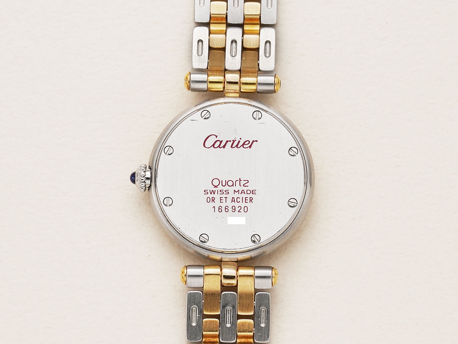 カルティエ Cartier パンテール ヴァンドーム 2ロー 腕時計 【】 - ファッション小物