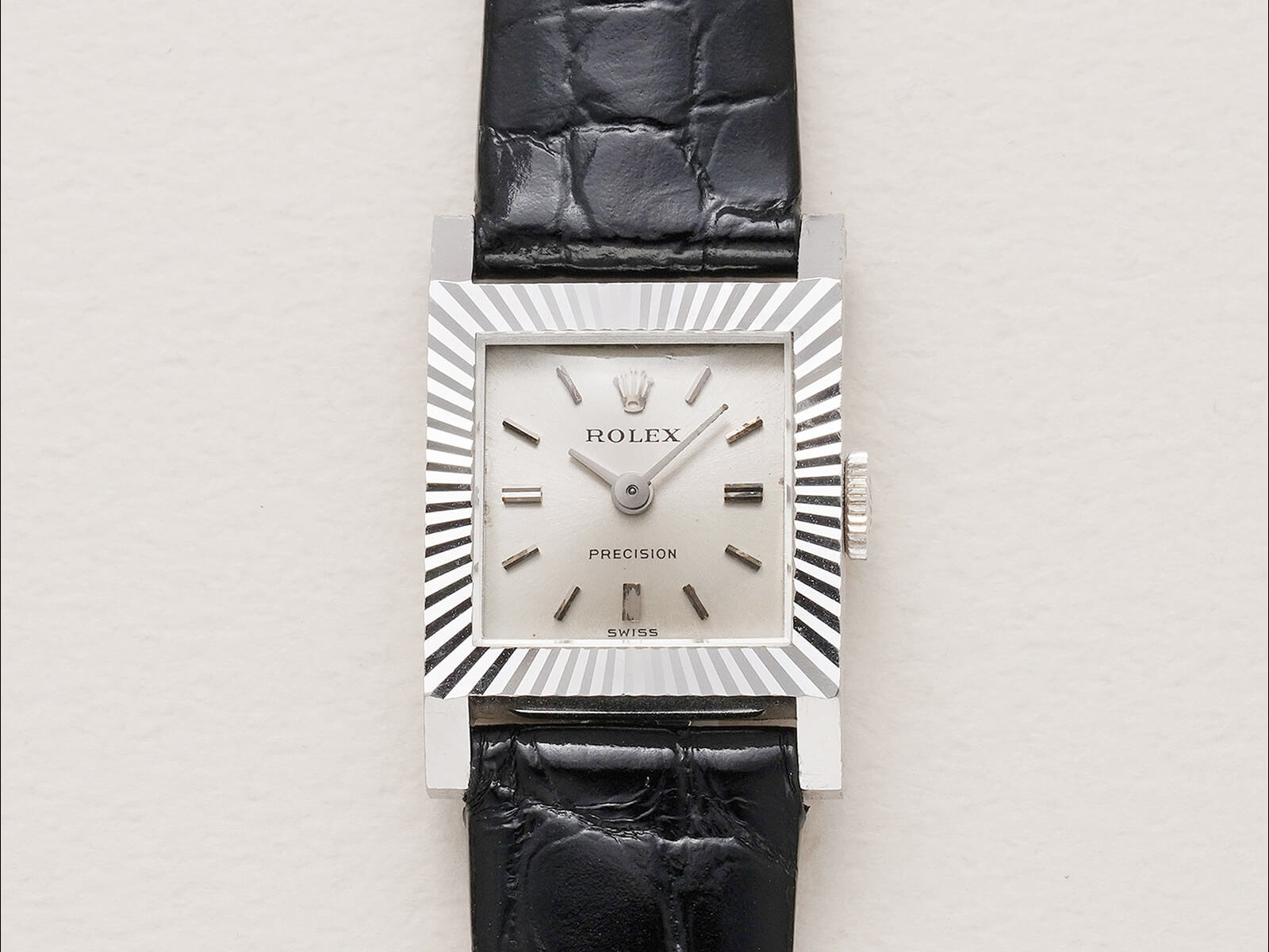 安い直送 【N787-700-5】正常可動 スクエアケース プレジション ロレックス 腕時計(アナログ)