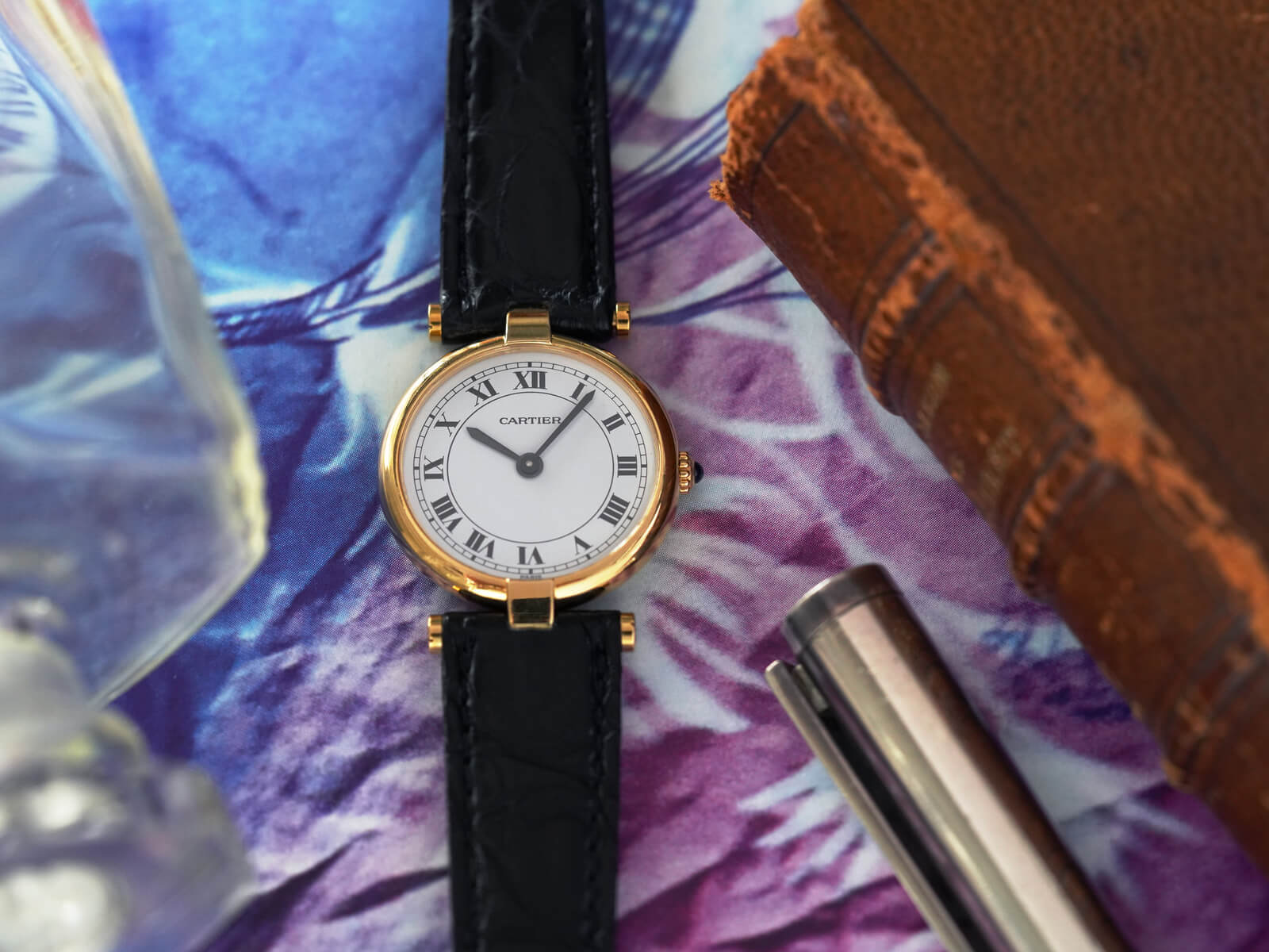 【OH済/ベルト2色】カルティエ ルイ ヴァンドーム レディース 腕時計