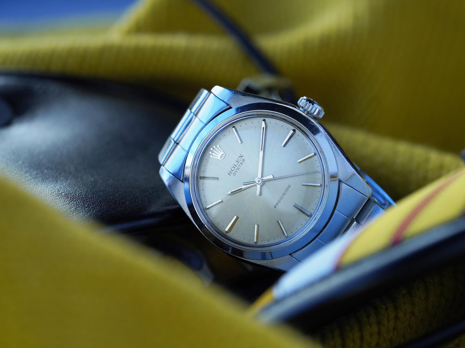 【アンティーク】ロレックス プレシジョン 腕時計 手巻き ピンクゴールド Q85