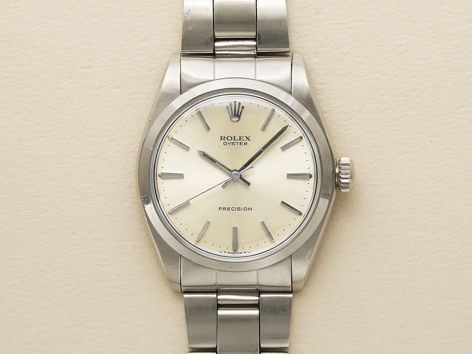 ROLEX CYSTER precision6426 ロレックス シルバー | preh.uprrp.edu