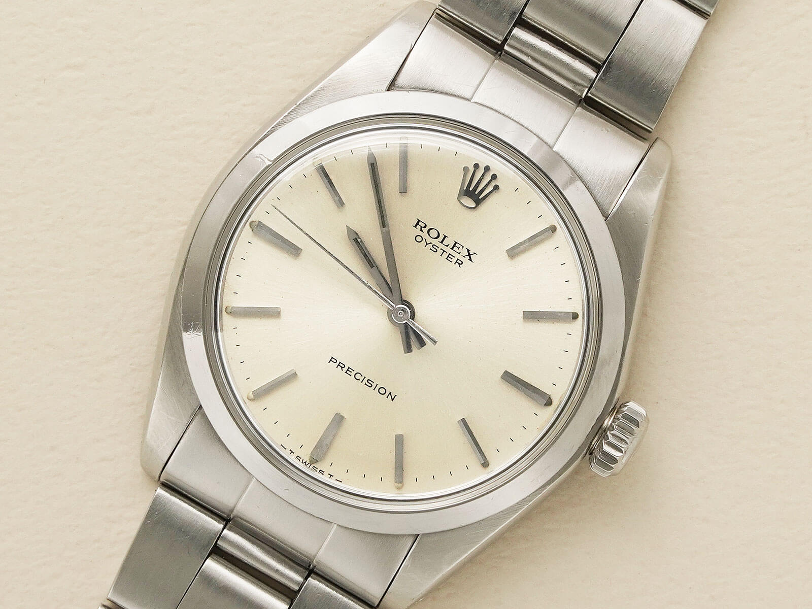 ROLEX CYSTER precision6426 ロレックス シルバー | preh.uprrp.edu