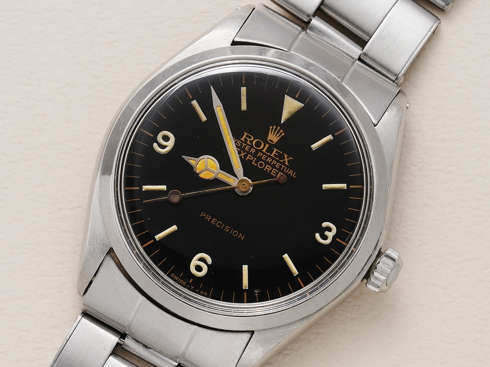 メンズ ROLEX - Rolex 5500 Explorer ミラー文字盤 美焼の通販 by ...