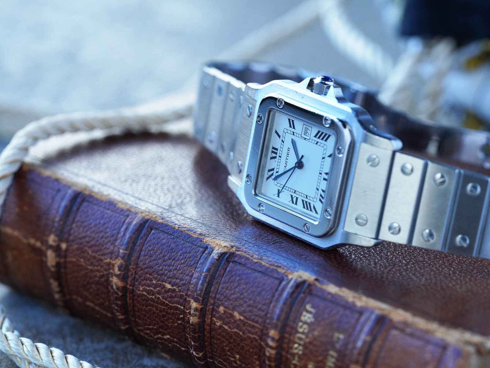 カルティエ Cartier サントスガルベLM 腕時計 ユニセックス