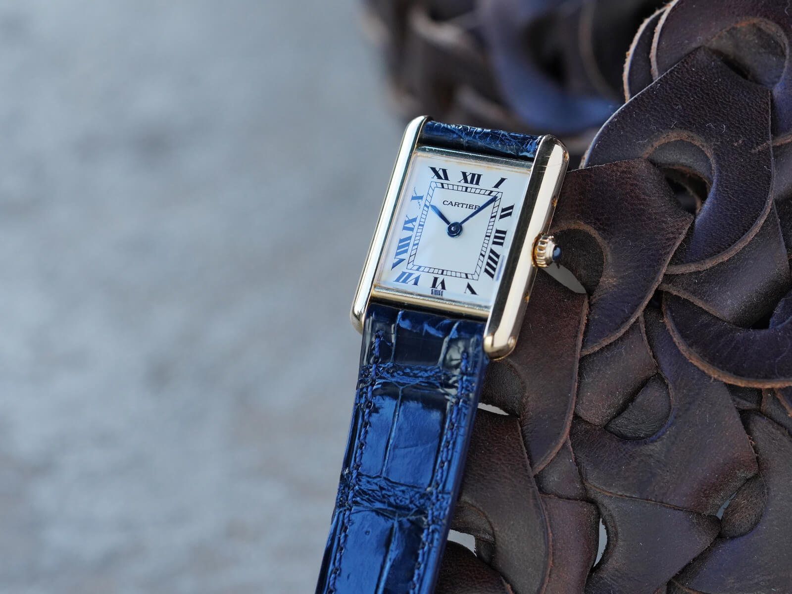 腕時計Cartier カルティエ タンク SM