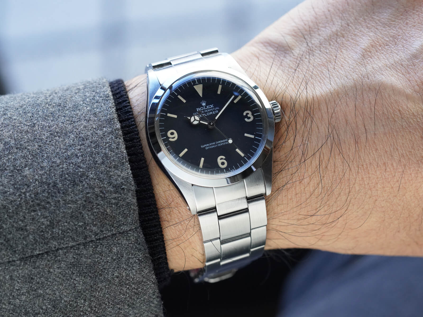 ロレックス エクスプローラー1 ランダムシリアル ルーレット 124270 ROLEX 腕時計 ウォッチ 黒文字盤 2021年新作