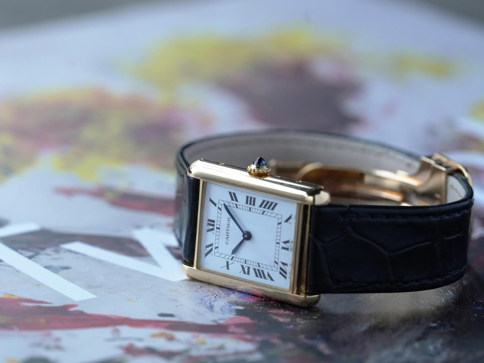 カルティエ  Cartierの腕時計です。