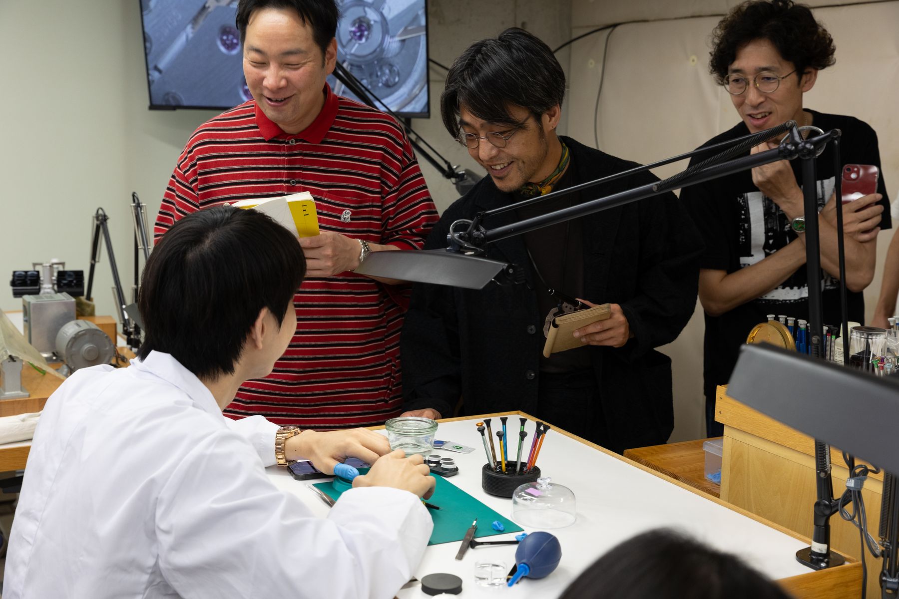 Watch Repair School 02 ヒコみずのジュエリーカレッジ大阪校