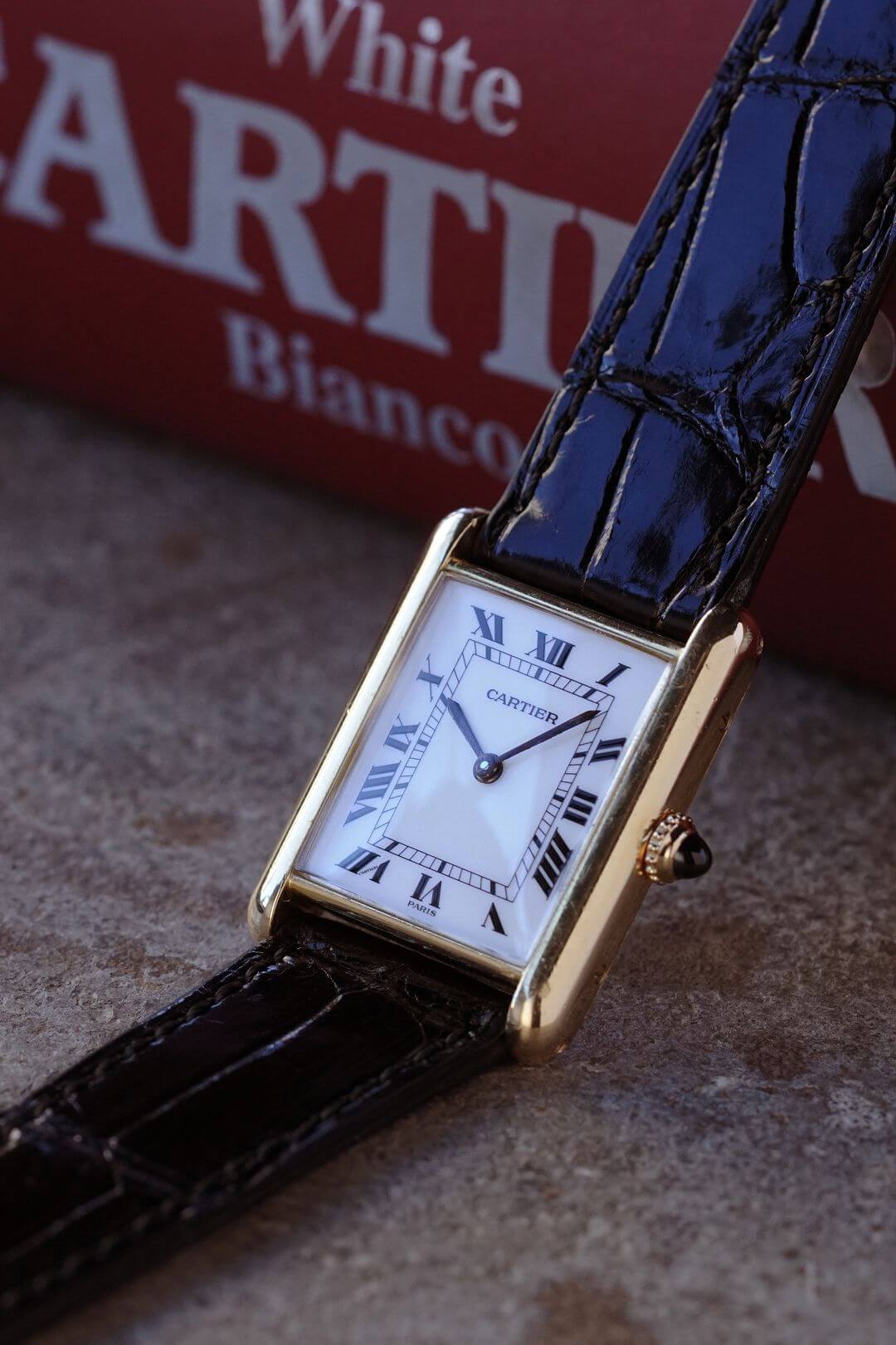 カルティエ/タンクルイカルティエLM/PARISホワイトローマンダイヤル/Cartier/Tank Louis Cartier/Paris  Letter White Roman Dial - ECW SHOTO(江口洋品店・江口時計店)/Eguchi Vintage Clothes &  Watch & Watchrepair