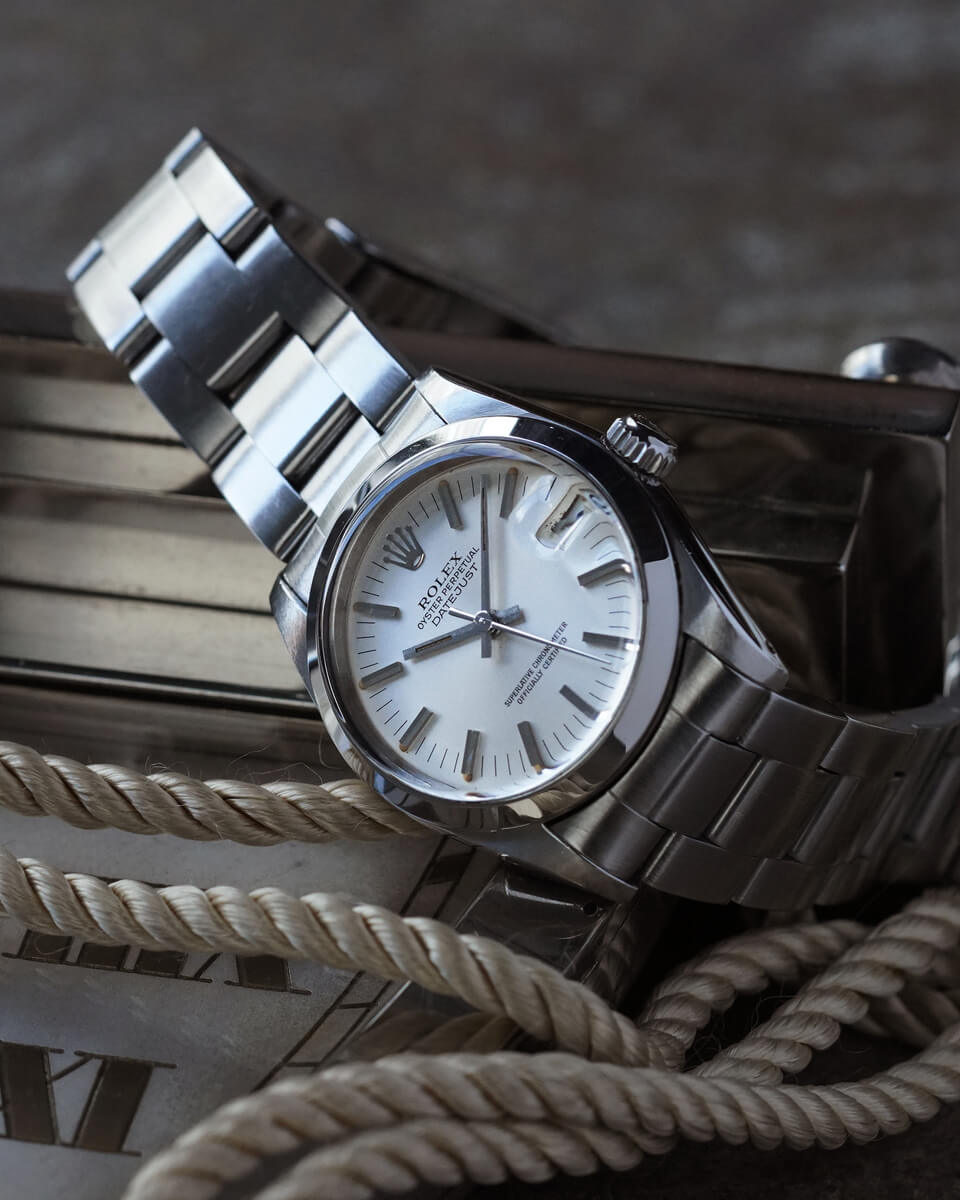 ロレックス/オイスターパーペチュアル/デイトジャスト/シルバーダイヤル/クロノメータ－/Rolex/Oyster perpetual  Datejust/Silver Dial/Chronometer - ECW SHOTO(江口洋品店・江口時計店)/Eguchi Vintage  Clothes & Watch & Watchrepair