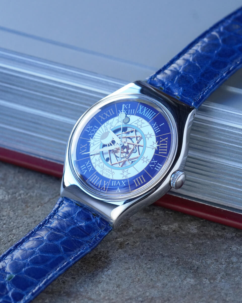 スウォッチ/トレゾールマジック/ブルーツートンダイヤル/1993年限定/Swatch/Tresor Magic/Blue Two Tone  Dial/1993 Limited Edition - ECW SHOTO(江口洋品店・江口時計店)/Eguchi Vintage Clothes &  Watch & Watchrepair