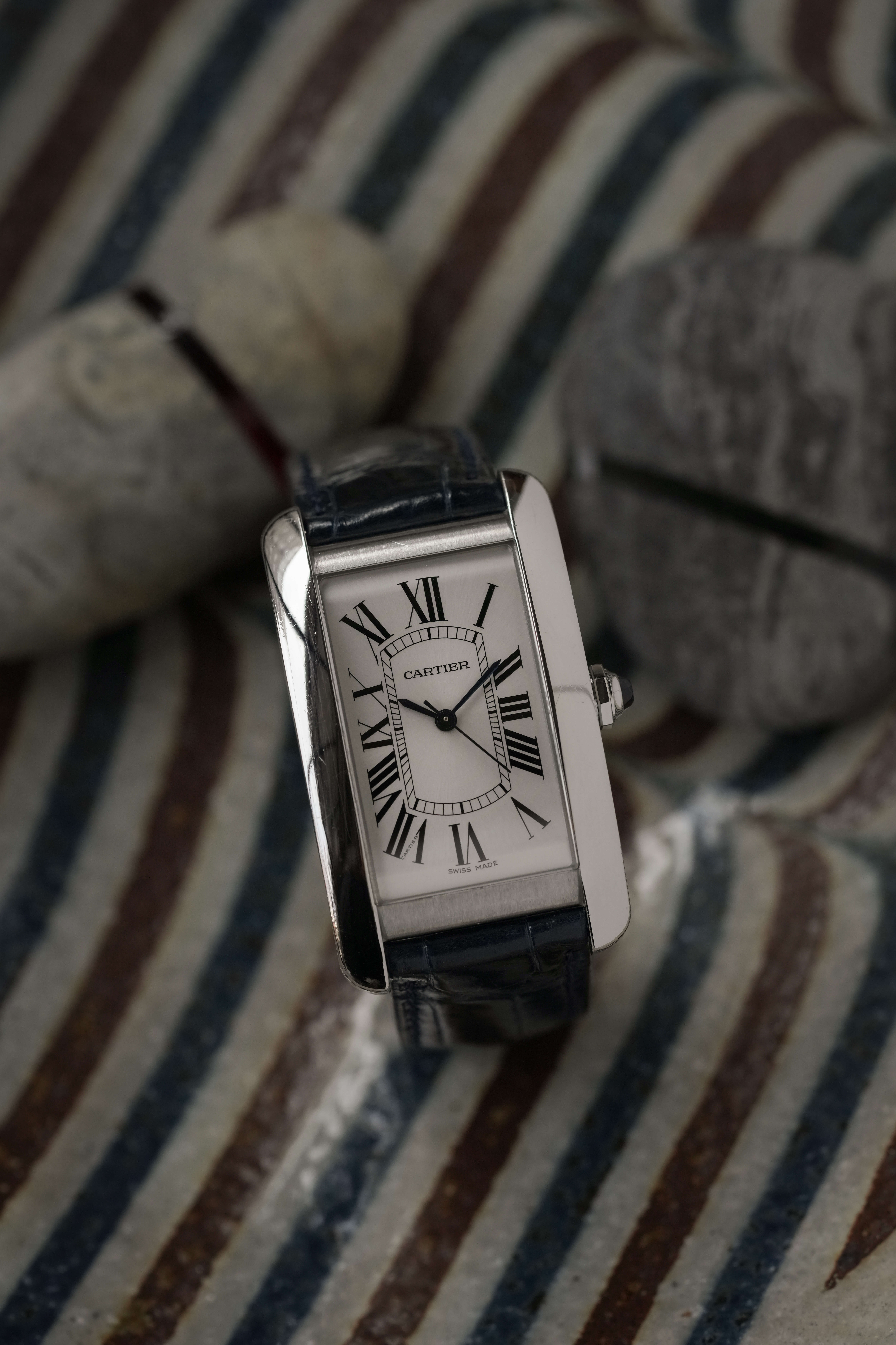 Cartier カルティエ タンクアメリカン ミニモデル 腕時計 時計