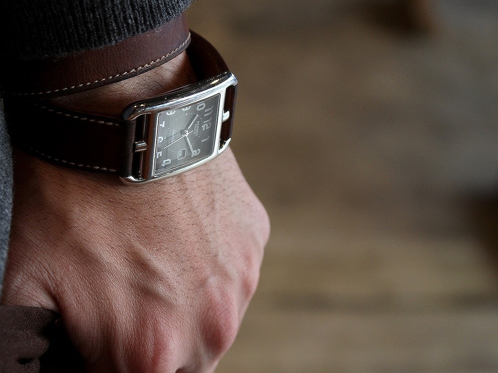 エルメス ケープコッド ドゥブルトゥール CC1.710 - 腕時計(アナログ)